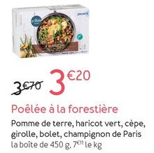 Picard Liergues - Poêlée à la forestière Promo Poêlée à la forestière dans le catalogue Picard "Un avant-goût de fêtes" à Liergues