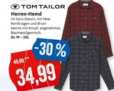 Herren-Hemd Angebote von TOM TAILOR bei Kaufhaus Stolz Greifswald für 34,99 €