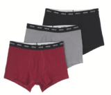 Lot de 3 boxers Bico rouge - Tex - Supeco à Aubervilliers Lot de 3 boxers Bico rouge - Tex en promo chez Supeco Aubervilliers à 12,99 €