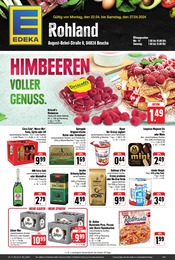 Aktueller nah und gut Supermarkt Prospekt in Taucha und Umgebung, "Wir lieben Lebensmittel!" mit 4 Seiten, 22.04.2024 - 27.04.2024