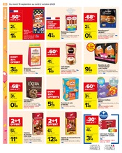 Promotion Madeleine dans le prospectus Carrefour, valable du 19/09/2023 au 02/10/2023 Promo Madeleine dans le catalogue Carrefour du moment à la page 22
