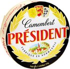 CAMEMBERT PASTEURISE PRESIDENT dans le catalogue U Express