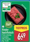 Rinderhackfleisch von  im aktuellen ALDI Nord Prospekt für 6,49 €