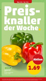 Paprika im aktuellen Penny Prospekt (Köln) Paprika im Penny Prospekt "Wer günstig will, muss Penny." mit 50 Seiten (Köln)