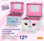 Coffret de maquillage pour enfant - I LOVE MY STYLE en promo chez Action Niort à 12,95 €