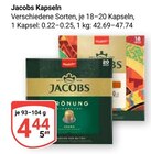 Aktuelles Kapseln Angebot bei GLOBUS in Siegen (Universitätsstadt) ab 4,44 €