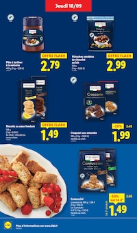 Promo Cantuccini dans le catalogue Lidl du moment à la page 26