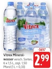 Mineralwasser Angebote von Vitrex bei E center Bruchsal für 2,99 €