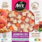 PIZZA DEL GUSTO JAMBON CRU MOZZARELLA - MIX à 3,13 € dans le catalogue Intermarché