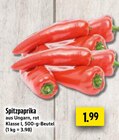 Spitzpaprika im Angebot bei EDEKA in Gelsenkirchen Spitzpaprika Angebote bei EDEKA Gelsenkirchen für 1,99 €