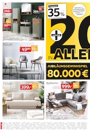 Couch im XXXLutz Möbelhäuser Prospekt in Hilden Aktueller XXXLutz Möbelhäuser Prospekt mit Couch, "JUBILÄUM", Seite 2
