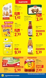 Prix et réduction MMs dans le prospectus Lidl en cours Offre MMs dans le catalogue Lidl du moment à la page 22