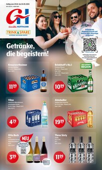 Bier im Getränke Hoffmann Prospekt "Aktuelle Angebote" mit 8 Seiten (Witten)