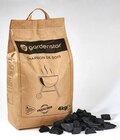 CHARBON DE BOIS GARDENSTAR - FILIÈRE RESPONSABLE AUCHAN en promo à 6,99 € chez Auchan Hypermarché CHARBON DE BOIS GARDENSTAR - FILIÈRE RESPONSABLE AUCHAN dans le catalogue Auchan Hypermarché