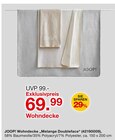 Wohndecke „Melange Doubleface“ Angebote von JOOP! bei Möbelzentrum Pforzheim Ettlingen für 69,99 €