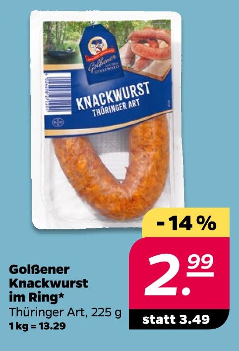 Knackwurst im Ring
