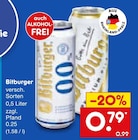 Bitburger im Angebot bei Netto Marken-Discount in Pirmasens Bitburger Angebote bei Netto Marken-Discount Pirmasens für 0,79 €