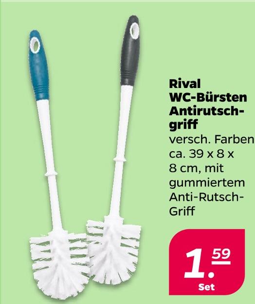 WC-BĂĽrsten Antirutschgriff