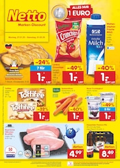 Aktueller Netto Marken-Discount Prospekt mit Hähnchen, "Aktuelle Angebote", Seite 1