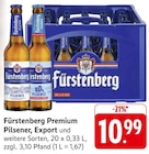 Aktuelle Bier Angebote bei EDEKA in Villingen-Schwenningen Aktuelles Premium Pilsener, Export Angebot bei EDEKA in Villingen-Schwenningen ab 10,99 €