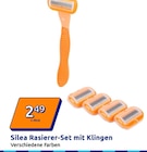 Silea Rasierer-Set mit Klingen Angebote bei Action Lünen für 2,49 €