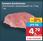 Schweine-Schulterbraten von  im aktuellen Netto Marken-Discount Prospekt für 4,79 €