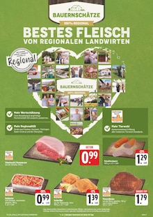 Fleisch im EDEKA Prospekt "Wir lieben Lebensmittel!" mit 28 Seiten (Leipzig)