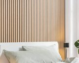 Akustikpaneel 'Eiche furniert' 240 x 56,1 x 1,9 cm (HxBxT) bei toom Baumarkt im Frankfurt Prospekt für 9,99 €