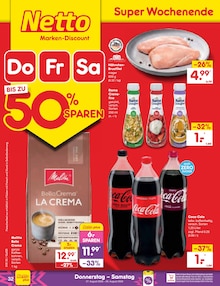 Coca Cola im aktuellen Netto Marken-Discount Prospekt (Bremen) Coca Cola im Netto Marken-Discount Prospekt "Aktuelle Angebote" mit 68 Seiten (Bremen)