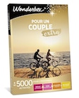 Coffret cadeau Wonderbox Pour un couple Extra - Fnac Coffret cadeau Wonderbox Pour un couple Extra à 49,90 € dans le catalogue Fnac