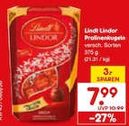 Lindor Pralinenkugeln im Angebot bei Netto Marken-Discount in Schwäbisch Hall Lindor Pralinenkugeln Angebote von Lindt bei Netto Marken-Discount Schwäbisch Hall für 7,99 €