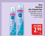 Haarspray im Angebot bei Marktkauf in Leipzig Haarspray Angebote von Nivea bei Marktkauf Leipzig für 2,99 €