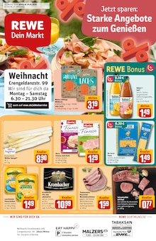 REWE Prospekt Dein Markt mit 30 Seiten