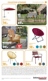 Promos Canapé dans le catalogue "TENDANCE PLEIN AIR 2026" de Intermarché Super Canapé en promo dans le catalogue Intermarché Super à la page 5