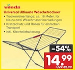 Universal Ultimate Wäschetrockner im Angebot bei Netto Marken-Discount in Arnsberg Universal Ultimate Wäschetrockner Angebote von Vileda bei Netto Marken-Discount Arnsberg für 14,99 €