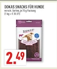 Snacks für Hunde Angebote von Dokas bei Marktkauf Rheda-Wiedenbrück für 2,49 €