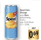 Cola Orange Angebote von Spezi bei EDEKA Buchen für 0,69 €