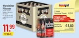 Pilsener im Angebot bei Trinkgut in Kerpen Pilsener Angebote von Warsteiner bei Trinkgut Kerpen für 11,99 €