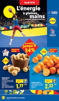 Prospectus Lidl à Angers, "Votre repas de fêtes", 88 pages de promos valables du 11/12/2025 au 17/12/2025