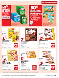 Prix et réduction Chocolat dans le prospectus Auchan Supermarché en cours Offre Chocolat dans le catalogue Auchan Supermarché du moment à la page 29
