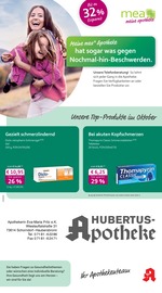 Aktueller mea - meine apotheke Apotheken Prospekt in Urbach und Umgebung, "Unsere Oktober-Angebote" mit 4 Seiten, 01.10.2025 - 31.10.2025