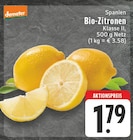 Aktuelles Bio-Zitronen Angebot bei EDEKA in Wuppertal ab 1,79 €