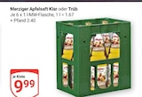 Aktuelle Äpfel Angebote bei GLOBUS in Ludwigshafen (Rhein) Aktuelles Merziger Apfelsaft Klar Angebot bei GLOBUS in Ludwigshafen (Rhein) ab 9,99 €