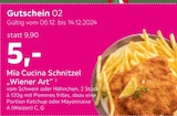 Schnitzel „Wiener Art“ Angebote von Mia Cucina bei mömax Halle für 5,00 €