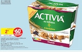 Yaourt aux probiotiques céréales offre découverte muesli - ACTIVIA à 0,80 € dans le catalogue Intermarché Express