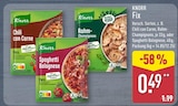 Chili con Carne im Angebot bei ALDI Nord in Erfurt Chili con Carne Angebote von Knorr bei ALDI Nord Erfurt für 0,49 €