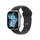 Apple Watch Series 11 GPS 42mm Boitier en Aluminium Gris Sidéral avec Bracelet Sport Noir - M/L - Apple - Fnac à Bois-Colombes Apple Watch Series 11 GPS 42mm Boitier en Aluminium Gris Sidéral avec Bracelet Sport Noir - M/L - Apple en promo chez Fnac Bois-Colombes à 449,00 €
