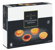 Aldi Piscop - 24 Mini tartelettes apéritives Promo 24 Mini tartelettes apéritives dans le catalogue Aldi "Un Noël tout simplement gourmet !" à Piscop