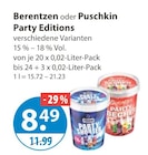Party Editions von Berentzen im aktuellen V-Markt Prospekt für 8,49 €
