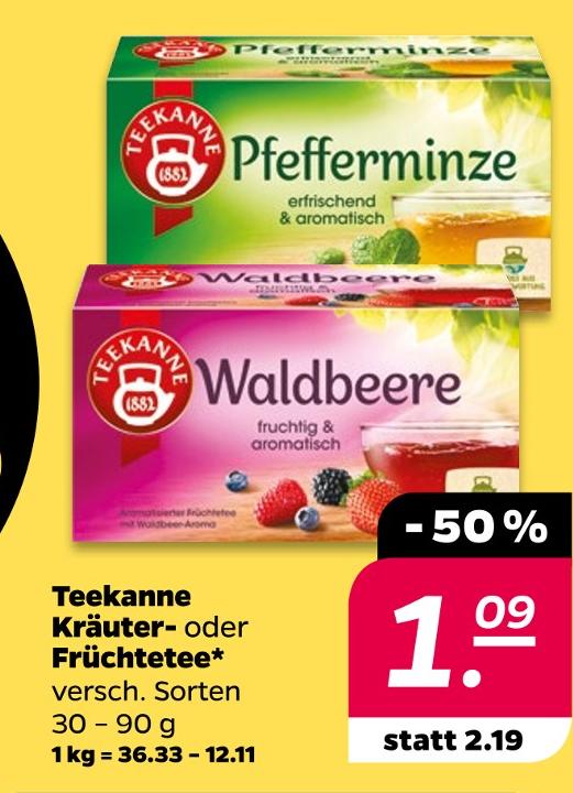 Kräuter- oder Früchtetee